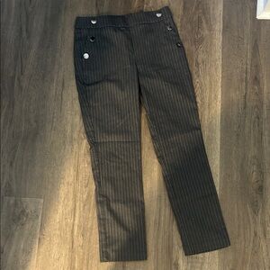 Jules & Leopold Charcoal Pinstripe Dress Pants